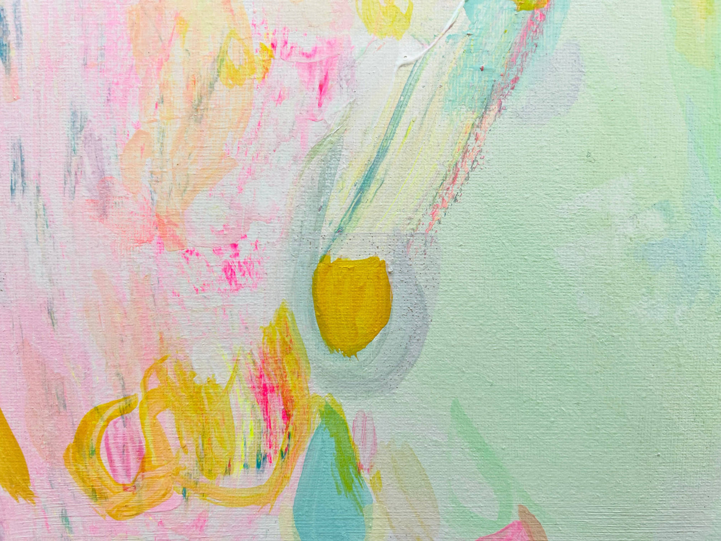 'On Our Way To The Beach'  41cm x 41cm - Kathryn Sillince Artist