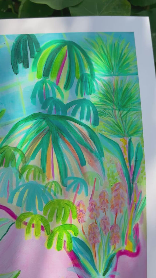 'Inflorescence Immersion' paper print