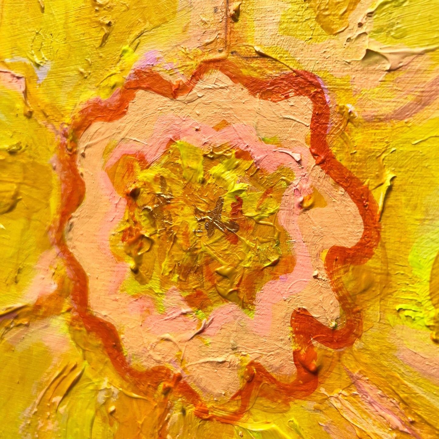 'The Impossible Bouquet' 120.5cm x 120.5cm - Kathryn Sillince Artist